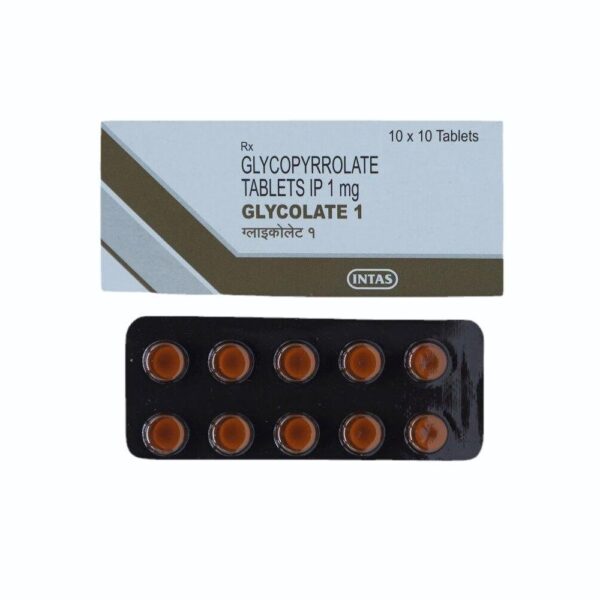 Glycopyrrolate 1 mg